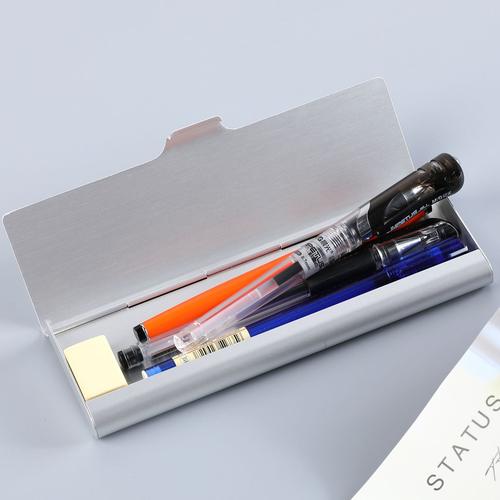 日本知名连锁店指定工厂直销金属铝盒铝制文具盒铝质笔盒铅笔盒